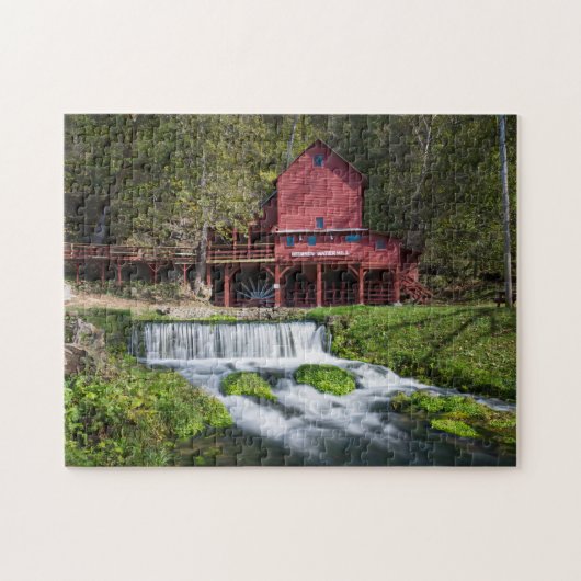 Hodgson Water Mill Landschaft Puzzle (Horizontal)