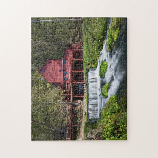 Hodgson Water Mill Landschaft Puzzle (Vertikal)