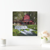 Hodgson Water Mill Landschaftswand Uhr (Zuhause)