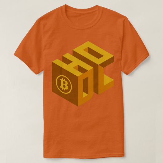 hodl 3d T-Shirt (Design vorne)
