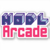 HODL Arcade Sticker (Vorderseite)
