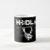 HODL Astronaut Quant QNT Crypto Coin HODL Kaffeetasse (Mittel)