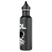 HODL Astronaut Shiba Inu SHIB Crypto Coin HODL Edelstahlflasche (Rechts)