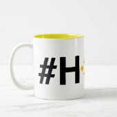 #HODL Binance (BNB) Zwei-Tone-Tasse Zweifarbige Tasse (Links)