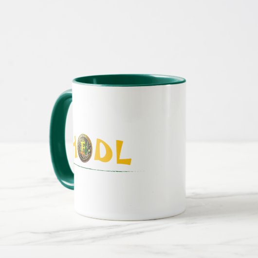 HODL Bitcoin Crypto Kaffee Tasse (Vorderseite Links)