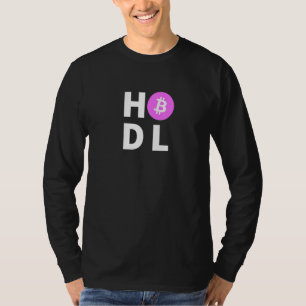 Hodl Bitcoin Kryptowährung Eth Defi Btc Blockchai T-Shirt