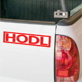 Hodl Briefmarke Autoaufkleber (Auf Lkw)