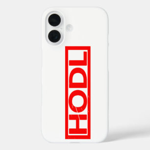 Hodl Briefmarke iPhone 16 Hülle