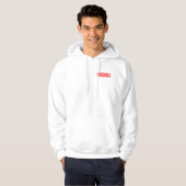 Hodl Briefmarke Hoodie (Vorne ganz)