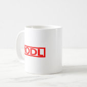 Hodl Briefmarke Kaffeetasse (Vorderseite Links)