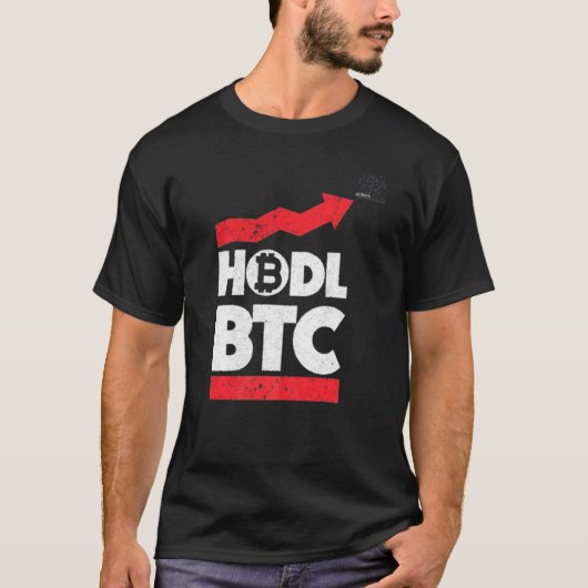 Hodl Btc T-Shirt (Vorderseite)