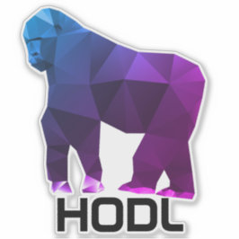 HODL Diamond Handaufkleber Aufkleber