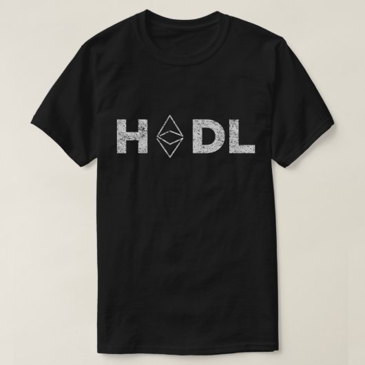 HODL Ethereum Krypto-Händler-Shirt T-Shirt (Design vorne)