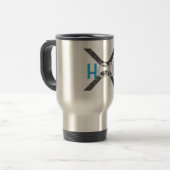 HODL-Krypto-Tasse Reisebecher (Vorderseite Links)