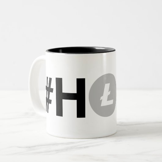 #HODL Litecoin Tasse (Vorderseite Links)