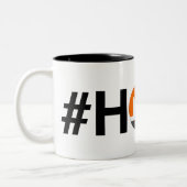 #HODL Monero Zwei-Ton Tasse (Links)
