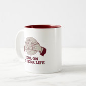 HODL on für Liebe Tasse (Vorderseite Links)