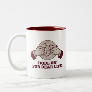 HODL on für Liebe Tasse