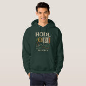 HODL Patience Bitcoin Trading Chart Hoodie (Vorne ganz)