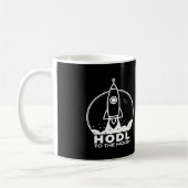 HODL - Zum Mond Kaffeetasse (Links)