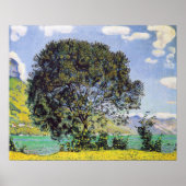 Hodler - Baum bei Brienzersee 1906 Poster (Vorne)