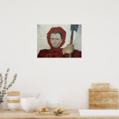 Hodler - Der Halberdier 1895 Poster (Küche)