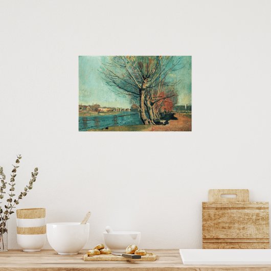 Hodler - Des Manzanares 1878 Poster (Küche)