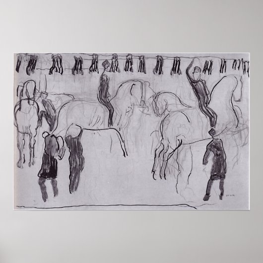 Hodler - Die deutschen Schüler im Krieg gegen Libe Poster (Vorne)