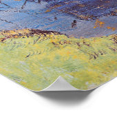 Hodler - Die Kastanienbäume 1889 Poster (Ecke)