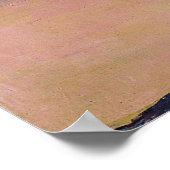 Hodler - Genfer See, Mont Blanc, Morning 1918 Poster (Ecke)