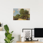 Hodler - Landschaft an der Kreuzung in Genf 1878 Poster (Heimbüro)