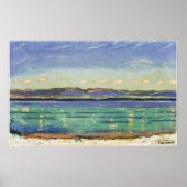 Hodler - Landschaftlicher Rhythmus 1908 Poster (Vorne)