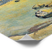 Hodler - Maggiadelta vor Sonnenaufgang 1893 Poster (Ecke)