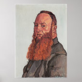 Hodler - Portrait von James Vibert 1915 Poster (Vorne)