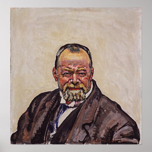 Hodler - Selbstportrait 1916 Poster (Vorne)