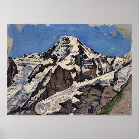 Hodler - There Monch 1914 Poster (Vorne)