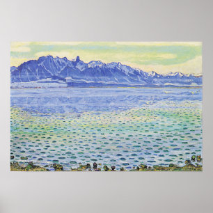 Hodler - Thun Stockhorn Kette 1904 Poster