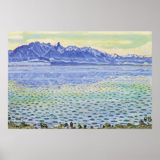 Hodler - Thun Stockhorn Kette 1904 Poster (Vorne)
