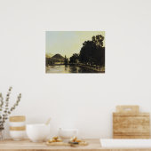 Hodler - Vormittag in Interlaken 1875 Poster (Küche)