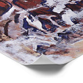 Hodler - Wetterhorn 1912 Poster (Ecke)