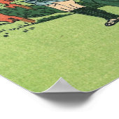 Hodogaya auf dem Tōkaidō Poster (Ecke)