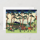 Hodogaya auf Tokaido Postkarte (Vorne/Hinten)