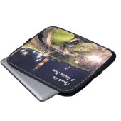 Hoe Approach und Smeaton's Tower Laptopschutzhülle (Vorne Knopf)