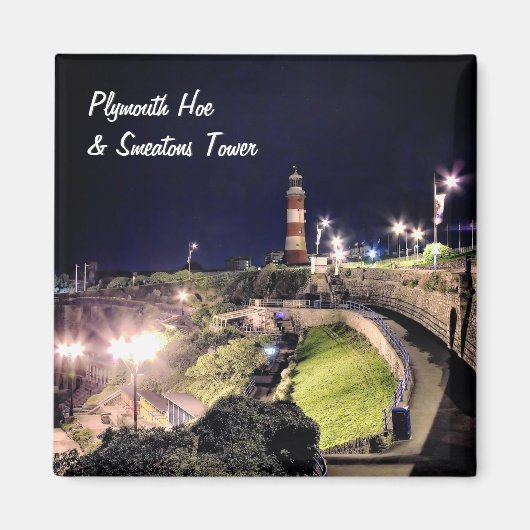 Hoe Approach und Smeaton's Tower Magnet (Vorne)