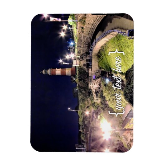 Hoe Approach und Smeaton's Tower Magnet (Vertikal)