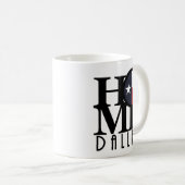 HOE Dallas 11oz Kaffeetasse (VorderseiteRechts)