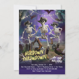 Hoedown Throwdown, Halloween Dance Party Einladung