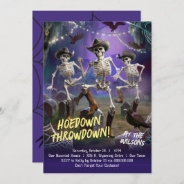 Hoedown Throwdown, Halloween Dance Party Einladung