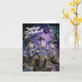 Hoedown Throwdown, Tanzskelette, individuell anpas Karte (Gelbe Blume)