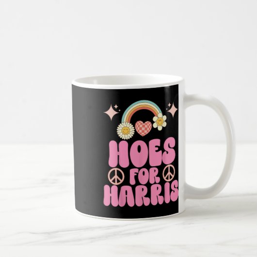 Hoes für Harris Funny Kamala Wähler 2024 Wheimer H Kaffeetasse (Rechts)